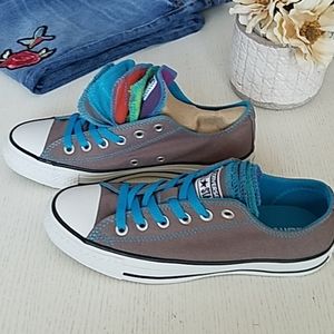 Converse Chuck Taylor Multi-Tongue Sneakers sz8